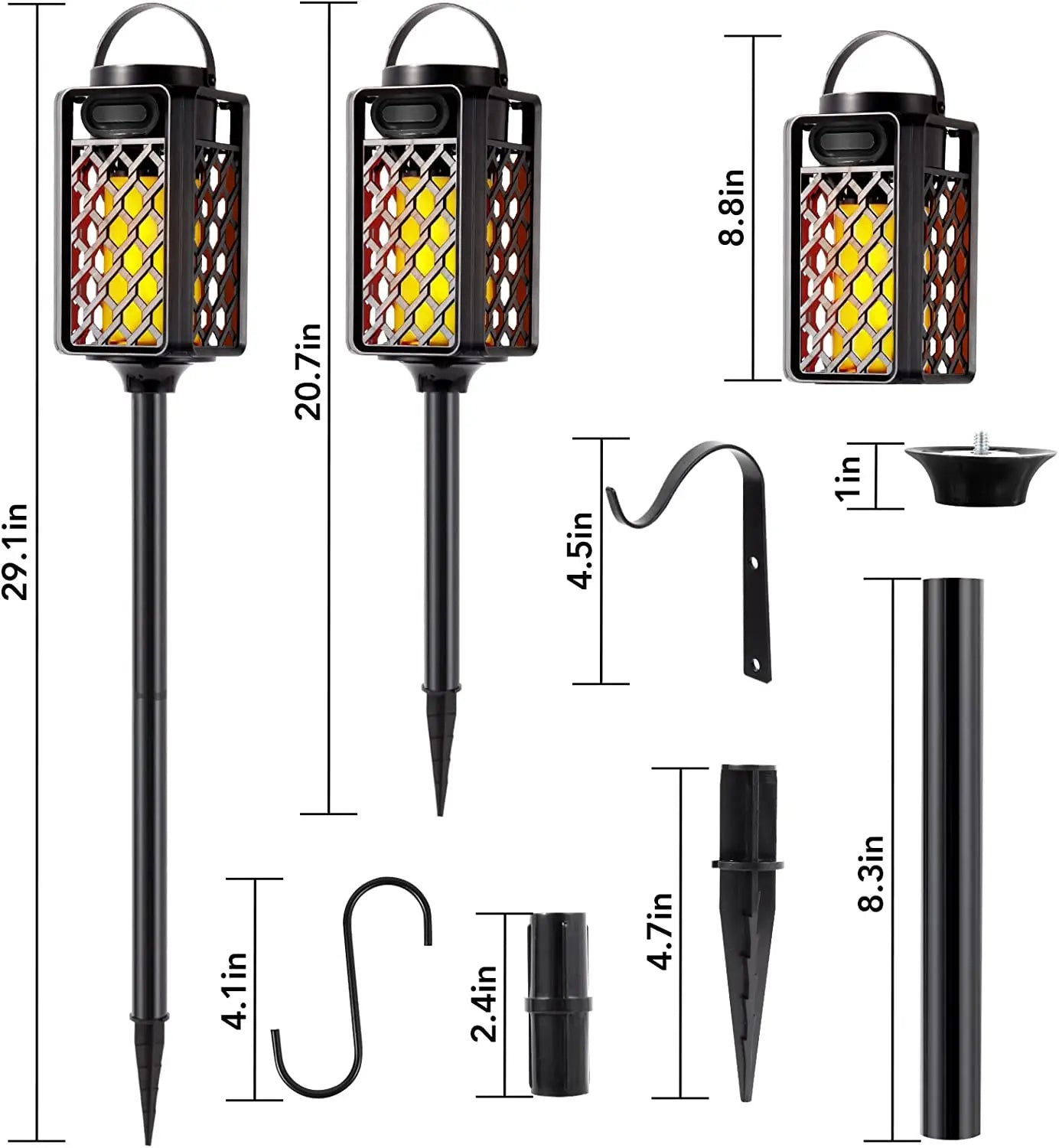 LED Flame Atmosphere Lantern Speaker