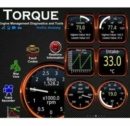Wireless Bluetooth OBD2 Diagnostic Tool
